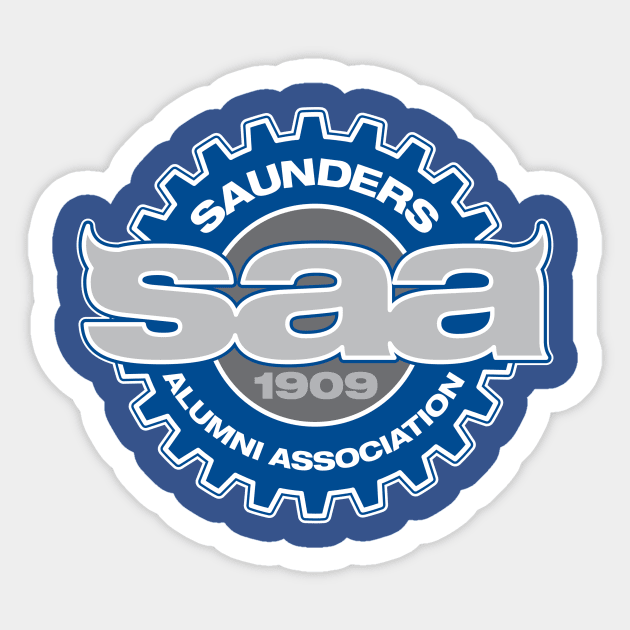 Saunders Alumni Association Sticker by JP